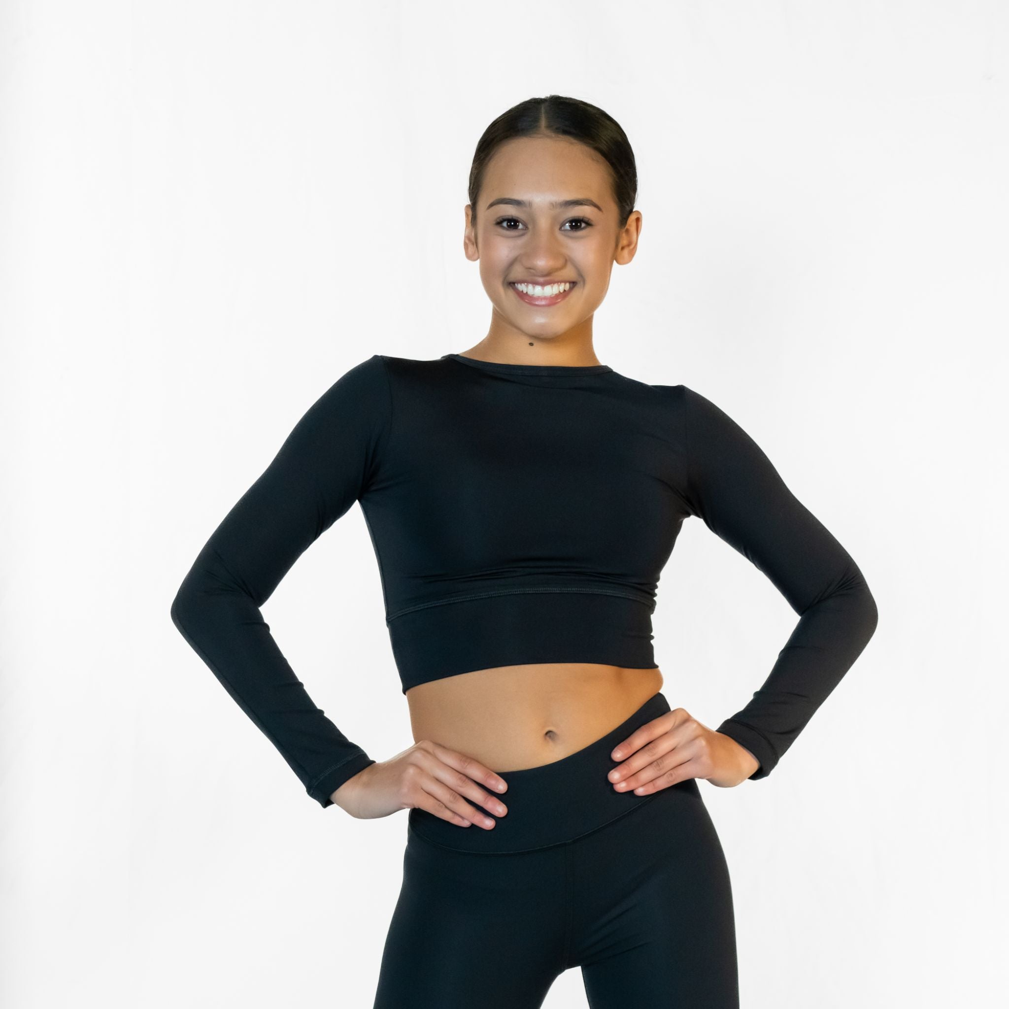 Bianca Long Sleeved Crop Top