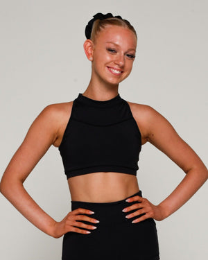 Gracie Crop Top - Pink Lemon Dancewear