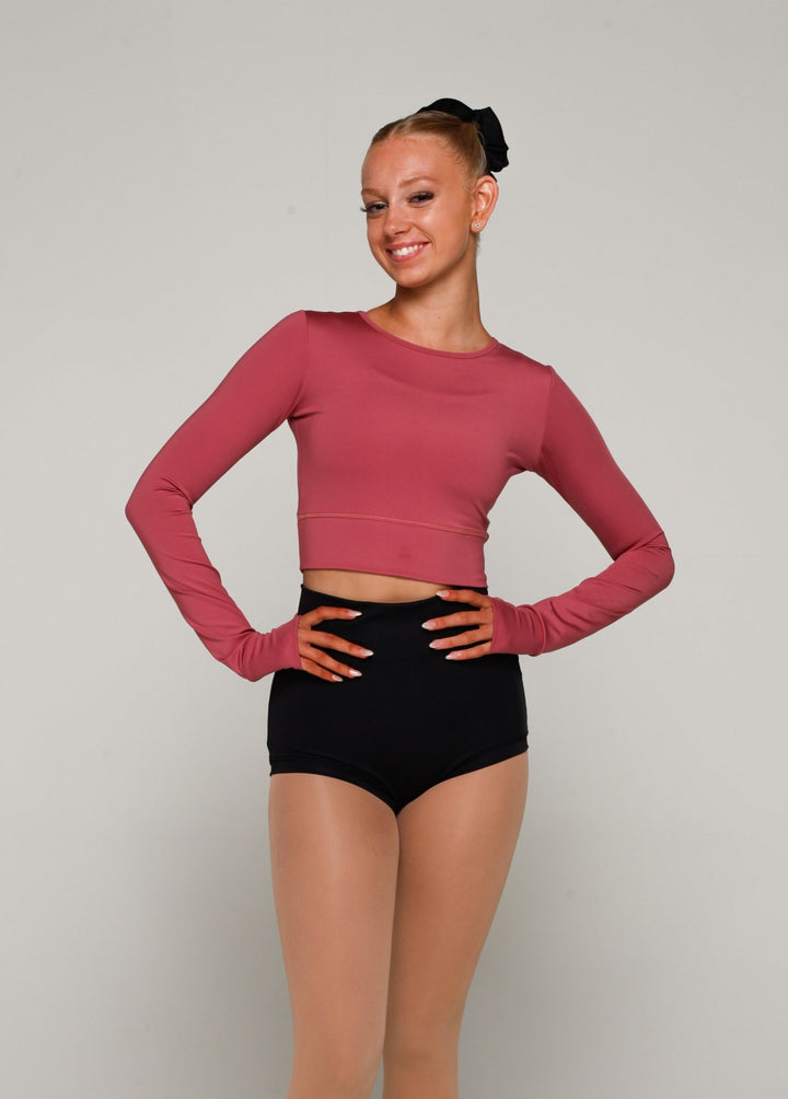 High Waisted Dance Briefs - Pink Lemon Dancewear