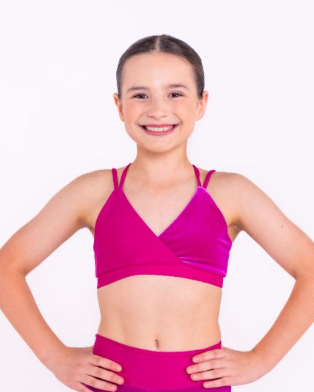 Indie Velvet Dance Crop Top