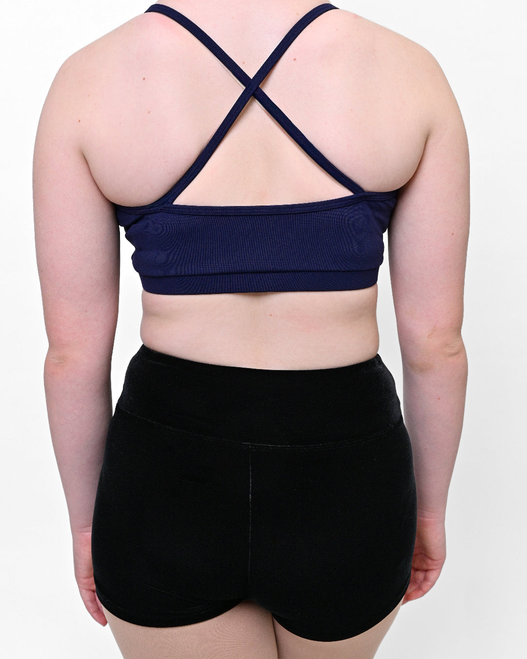 Velvet High Waisted Dance Shorts