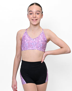 Nova Splice Dance Short Side View - Performance Dancewear