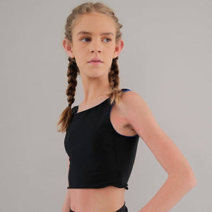 Ayla Reversible Crop PRE-ORDER - Pink Lemon Dancewear