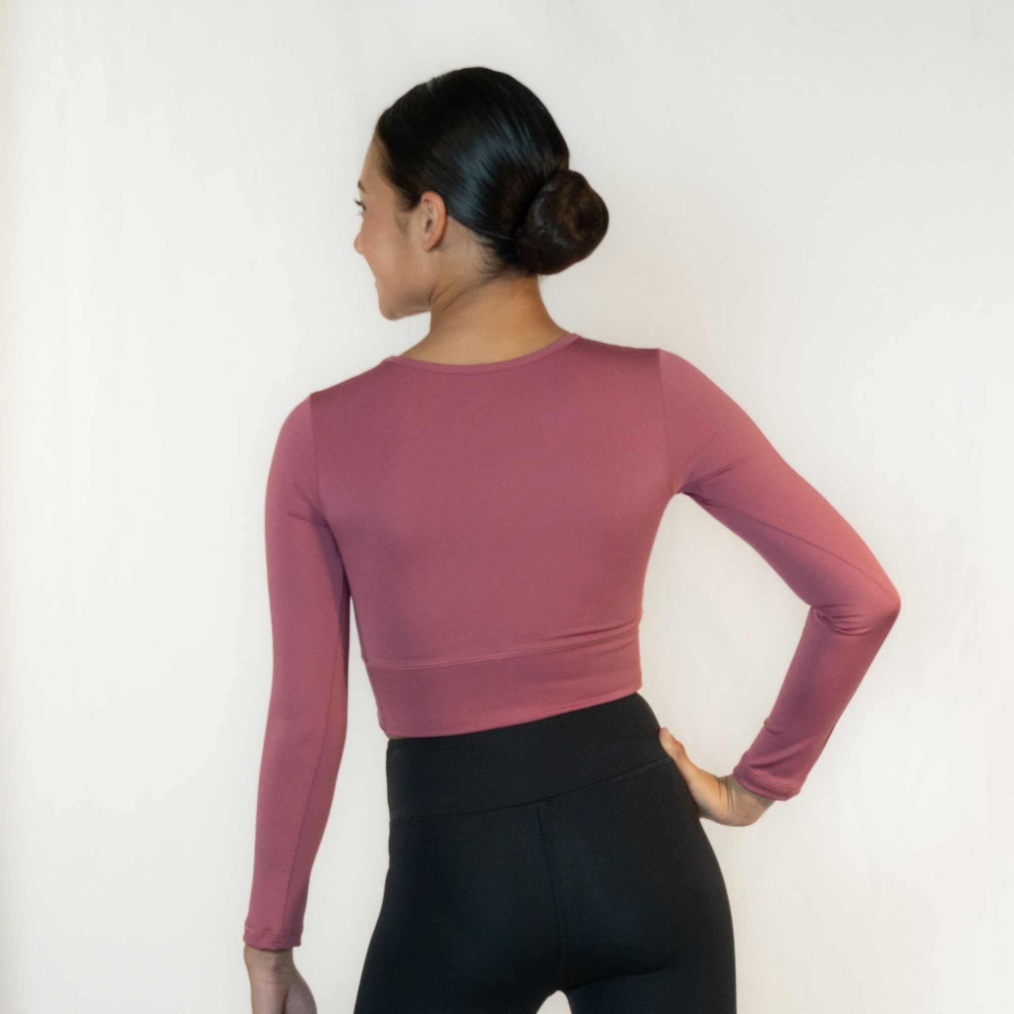 Bianca Long Sleeved Crop Top