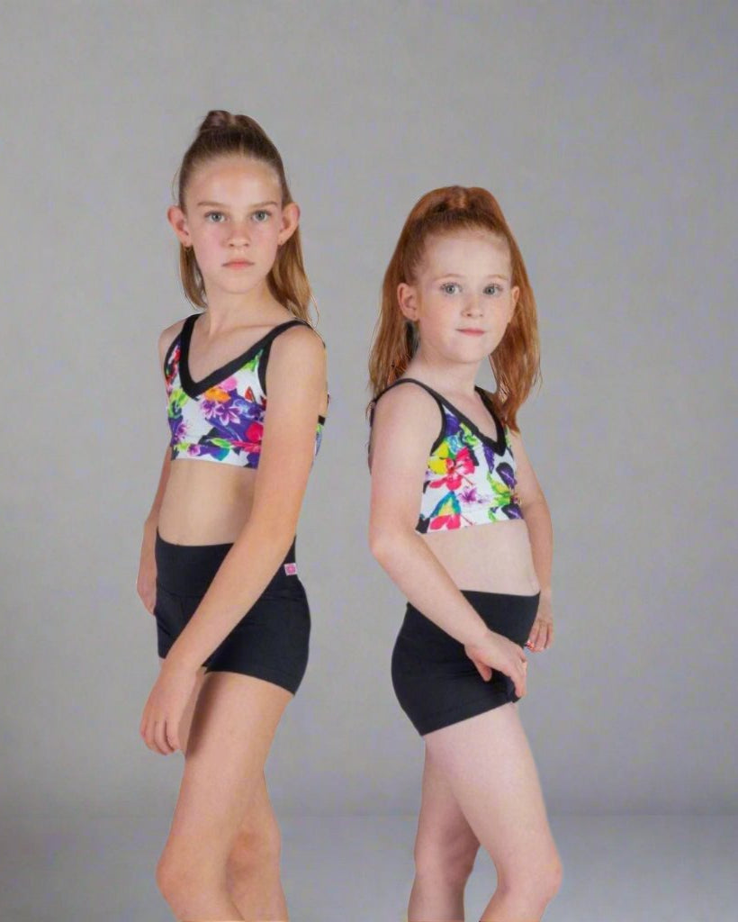 Hawaii Crop - Pink Lemon Dancewear