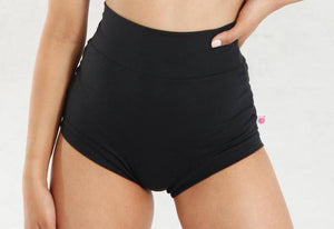 High Waisted Booty Shorts - Pink Lemon Dancewear